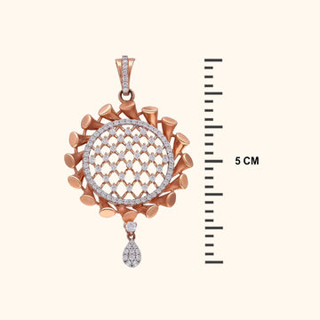 Dazzling Diamond Pendant 18K